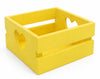 CASSETTINA IN LEGNO GIALLO 8X12CM