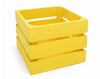 CASSETTINA IN LEGNO GIALLO 12X16CM