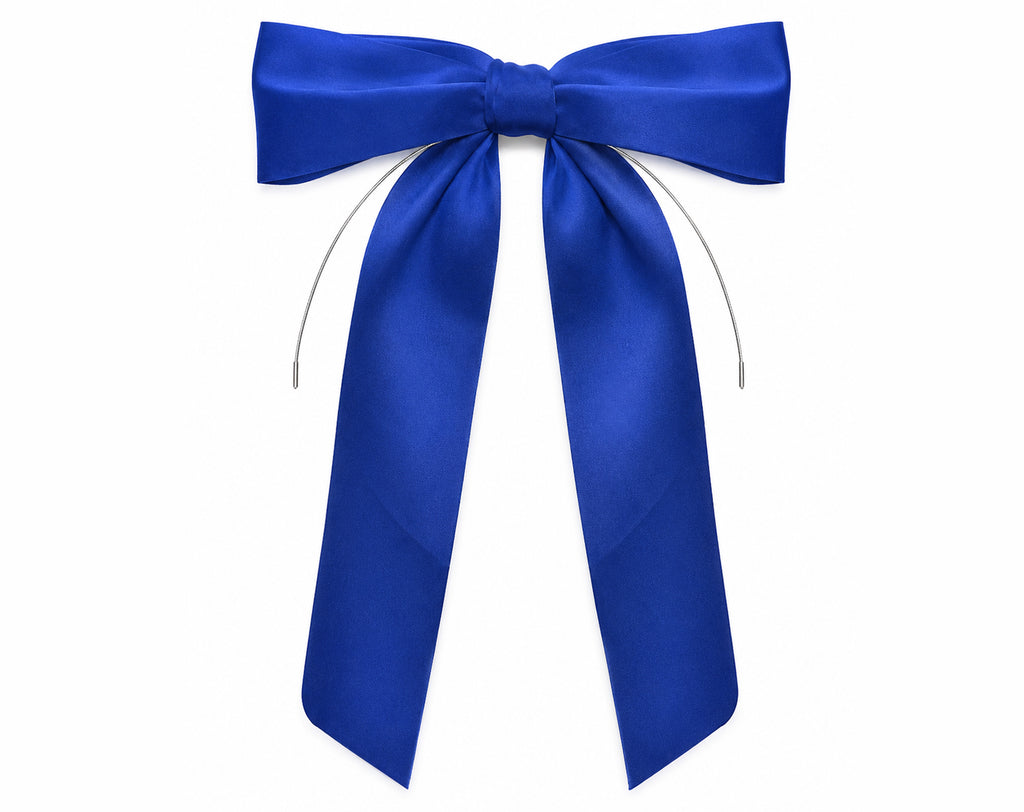 FIOCCO RASO 15X4X20 BLU - Fiocco per uova di Pasqua