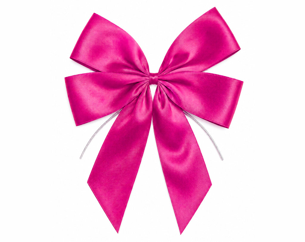 FIOCCO RASO 14X4X16 DOPPIO FUCSIA | Fiocco per uova di Pasqua