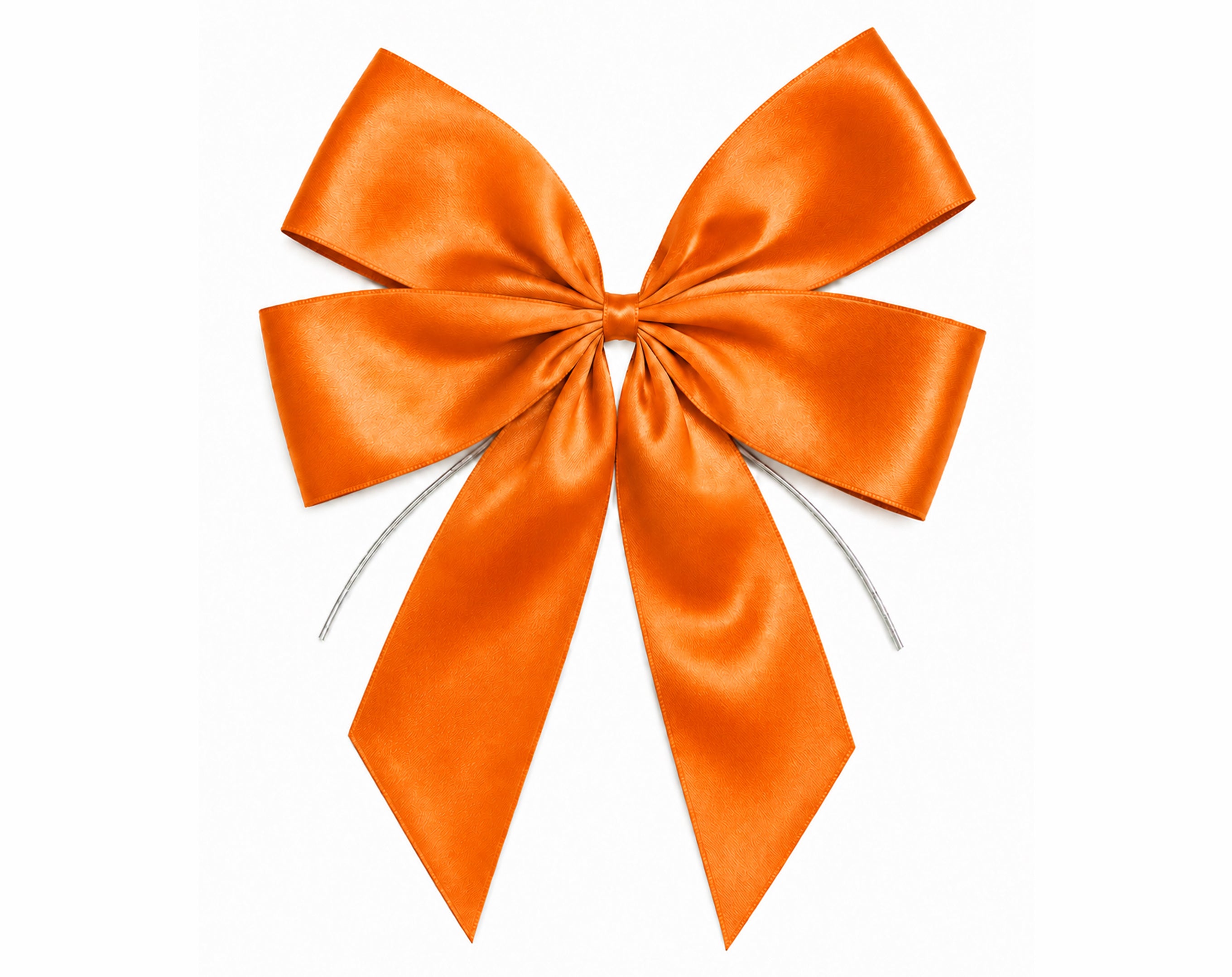 FIOCCO RASO 14X4X16 DOPPIO ARANCIO | Fiocco per uova di Pasqua