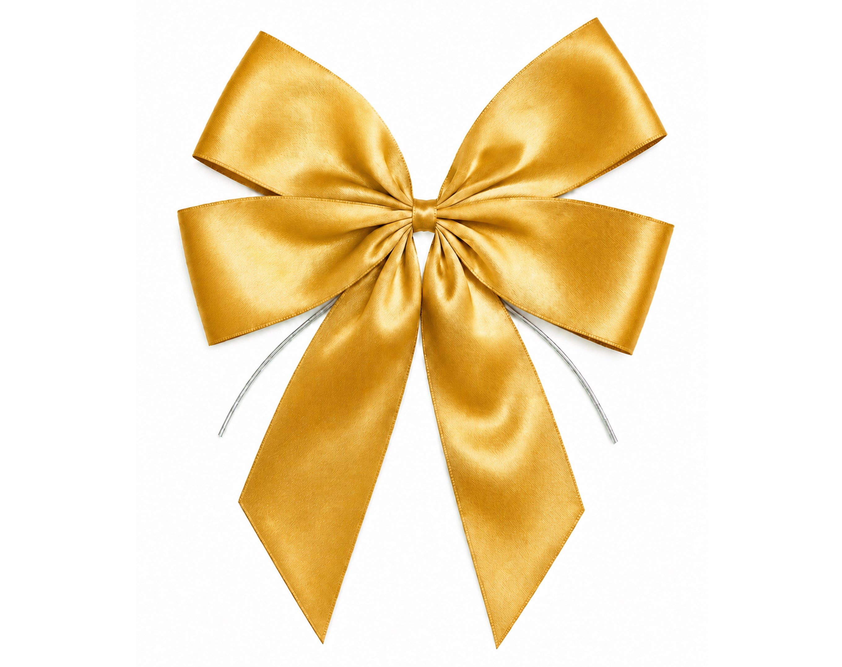 FIOCCO RASO 14X4X16 DOPPIO ORO | Fiocco per uova di Pasqua