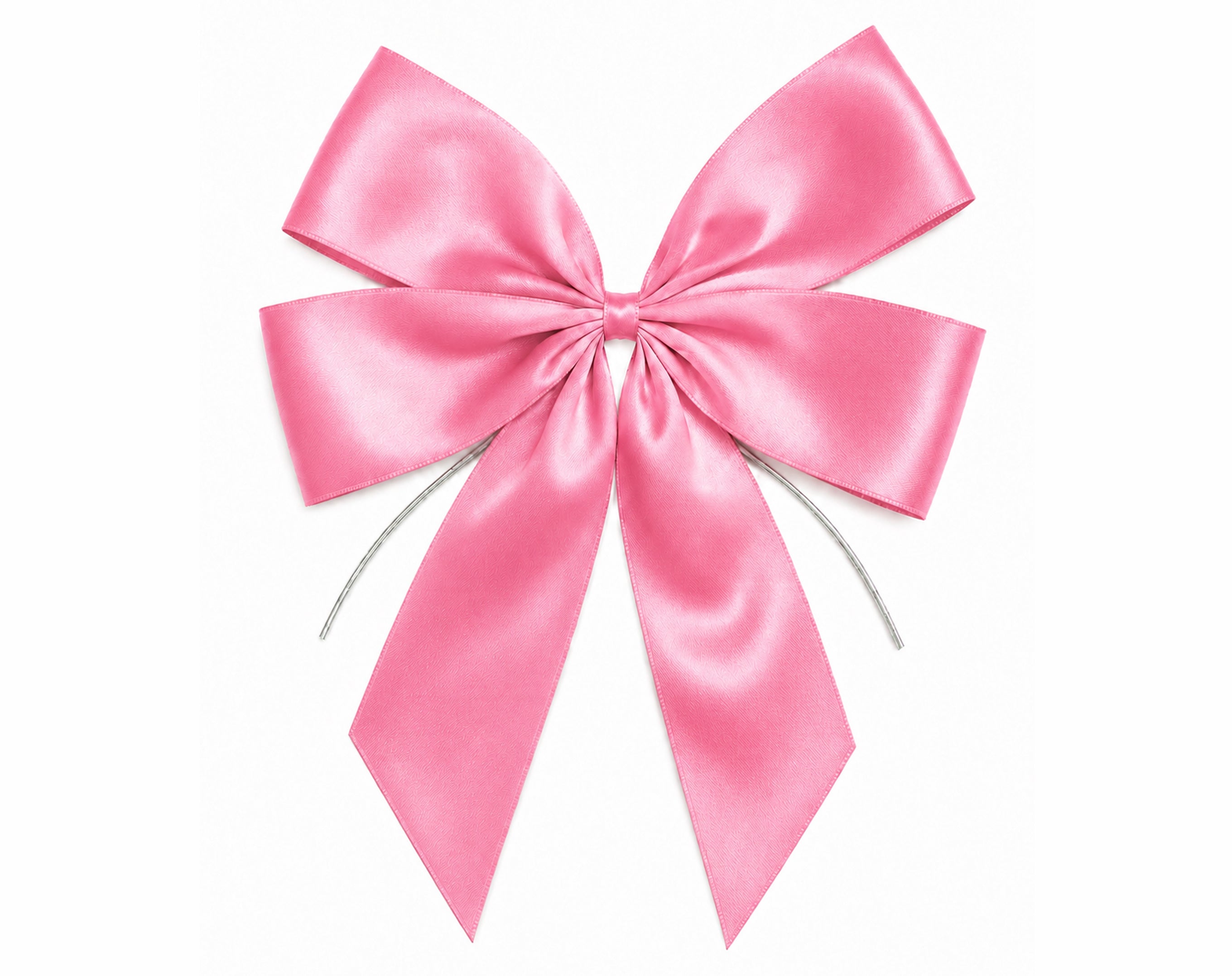 FIOCCO RASO 14X4X16 DOPPIO ROSA | Fiocco per uova di Pasqua