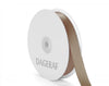 SATINBAND BANDBREITE 2,5 CM X 50 M LÄNGE BRAUN