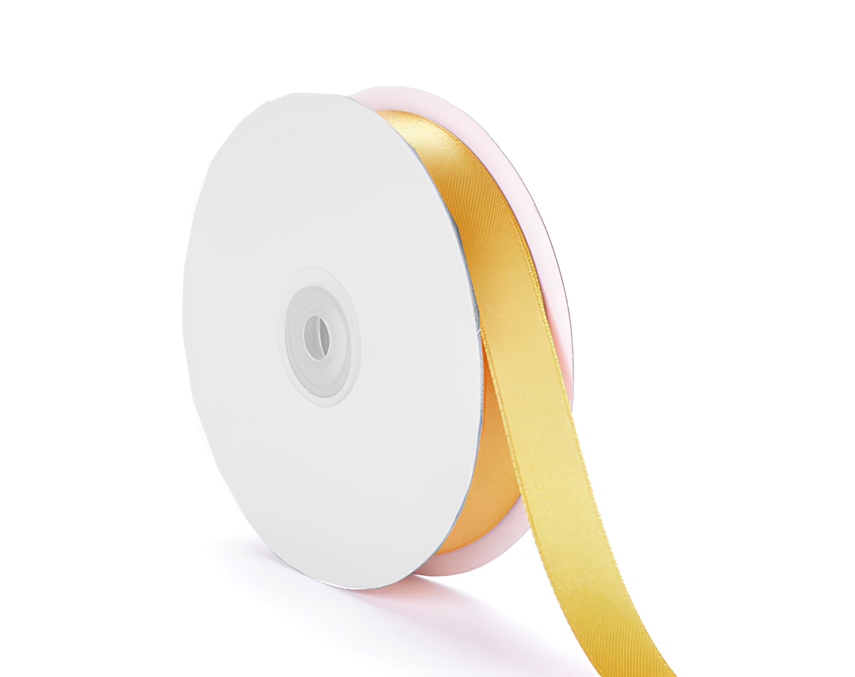 CINTA DE SATÉN 2.5X50 DORADA