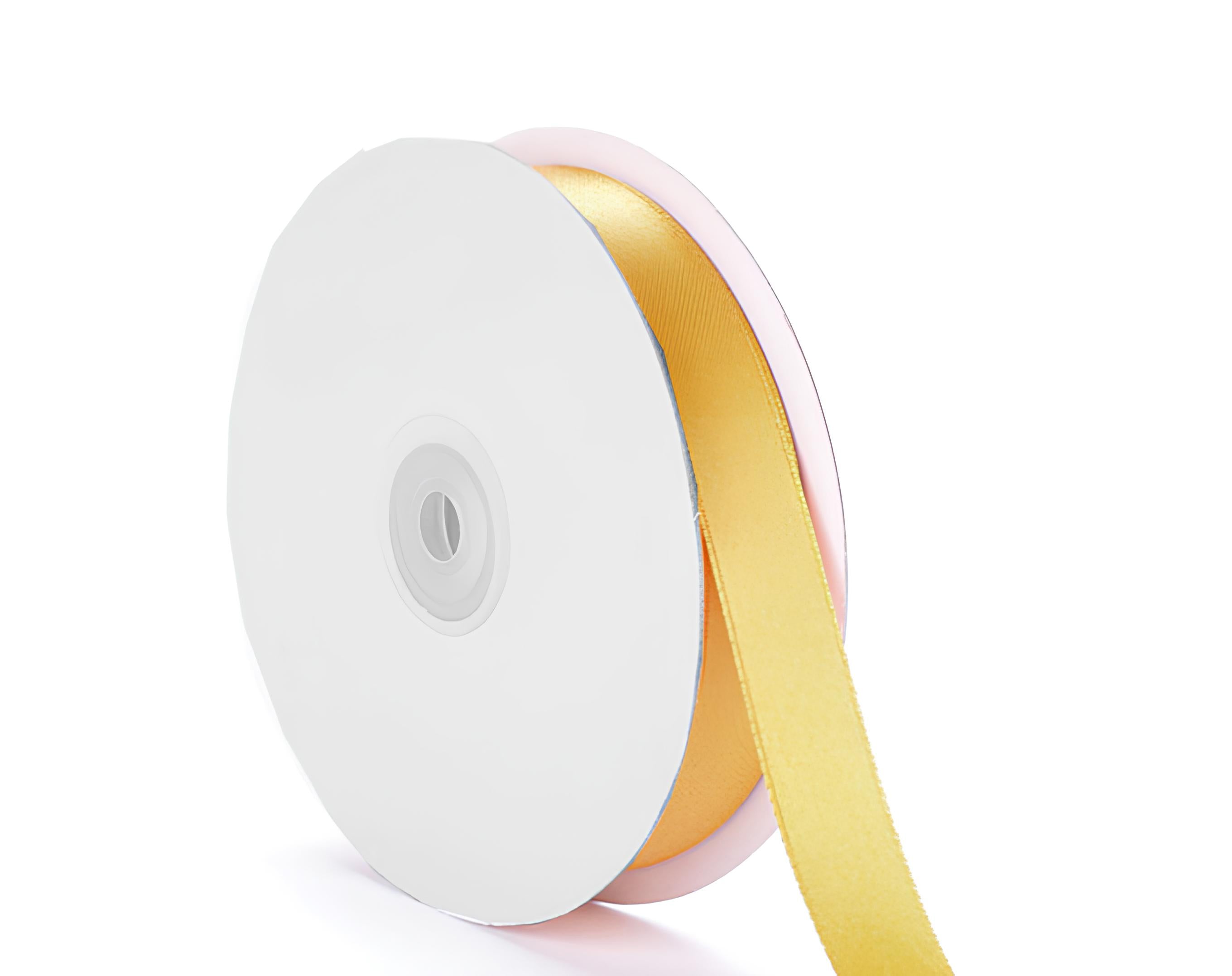 CINTA DE SATÉN DORADA 4X50