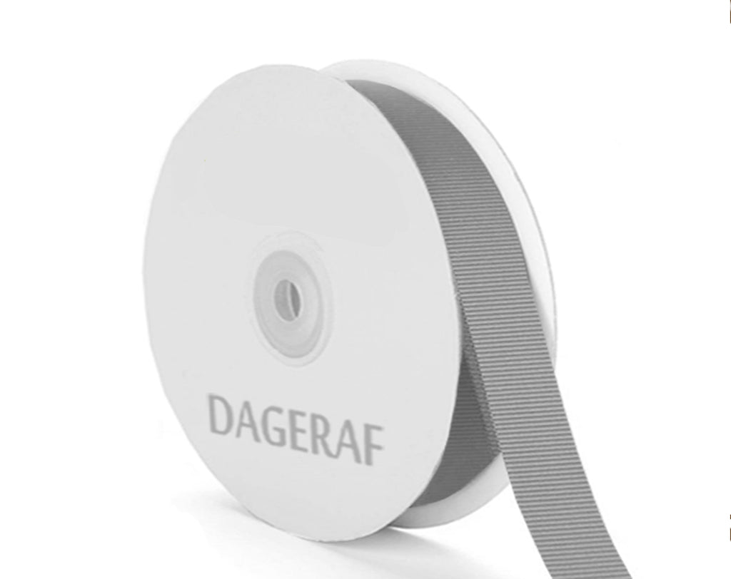 GROSGRAIN LINT BREEDTE 4CM X 50 METER LENGTE ZILVER