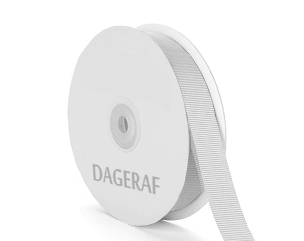 GROSGRAIN LINT BREEDTE 2,5 CM X 50 M LENGTE WIT