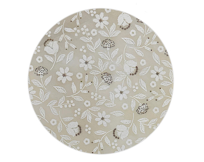 TNT REDONDO D.100 BORDADO MARFIL