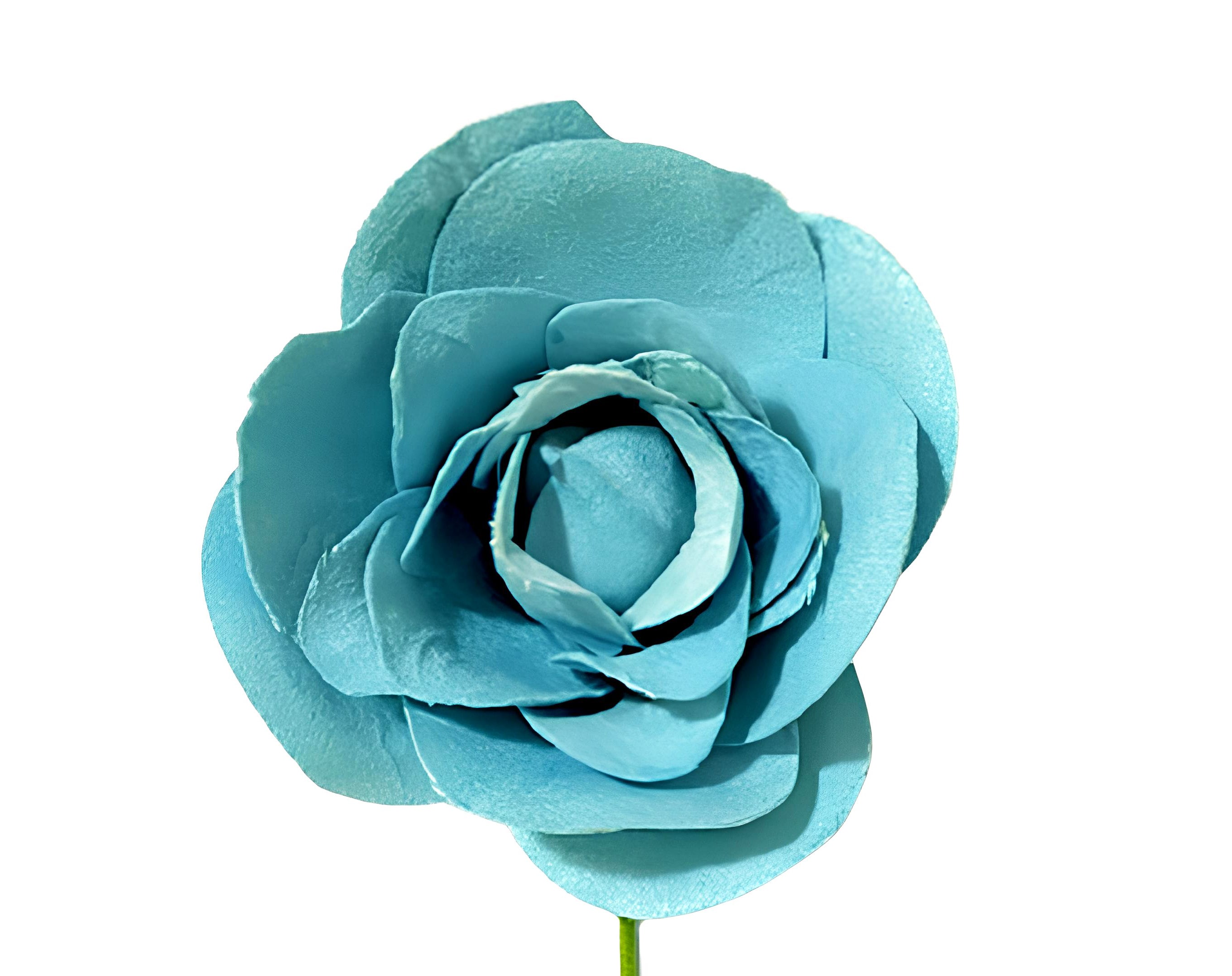 PICK ROSA VELLUTO AZZURRO