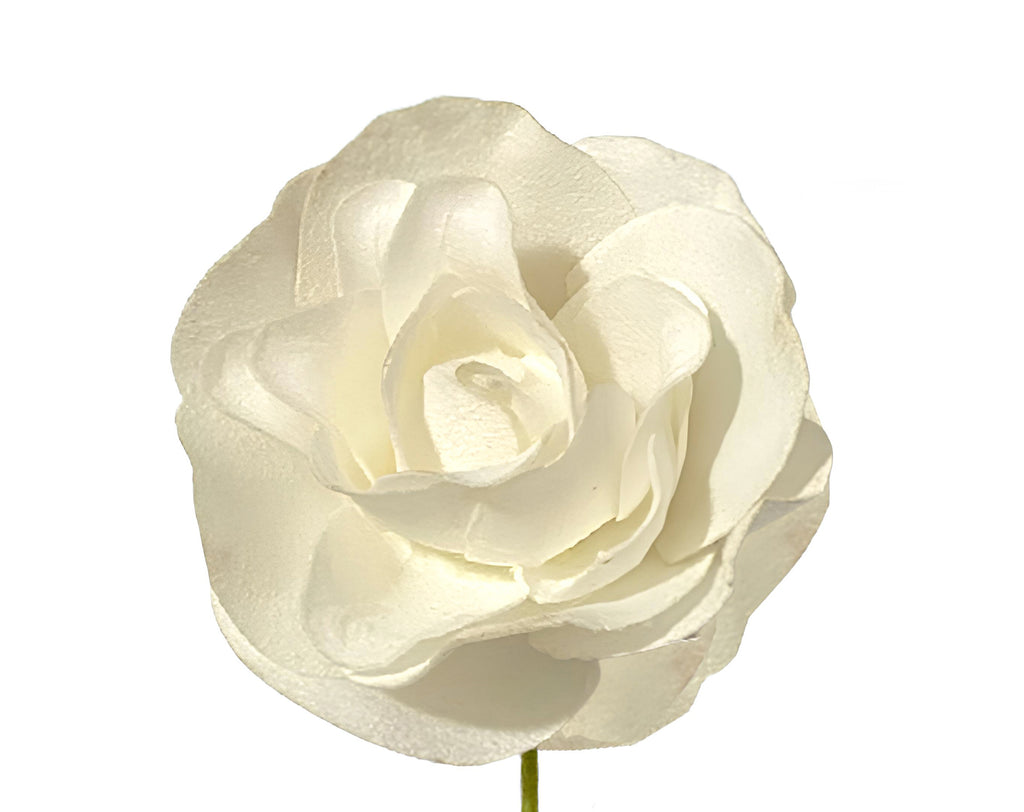 PICK ROSA VELLUTO BIANCO