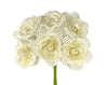 PICK 6 FIORI MERLETTO BIANCO