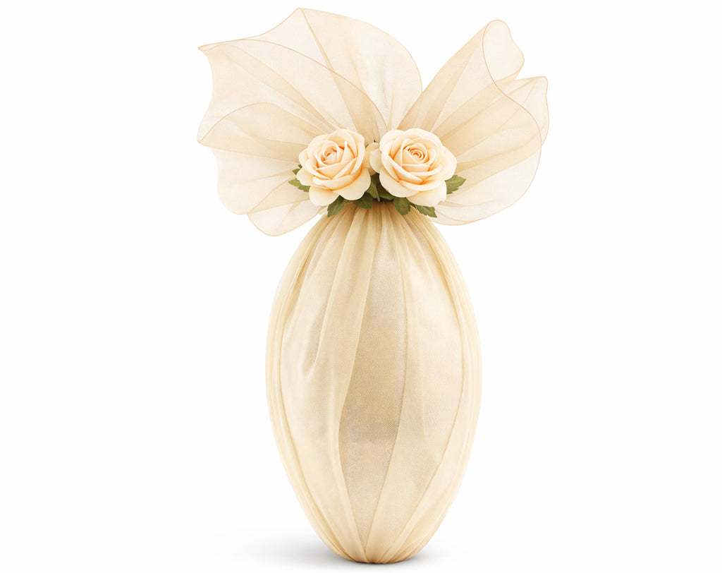 TUL DE ORGANZA REDONDO D.120 CREMA