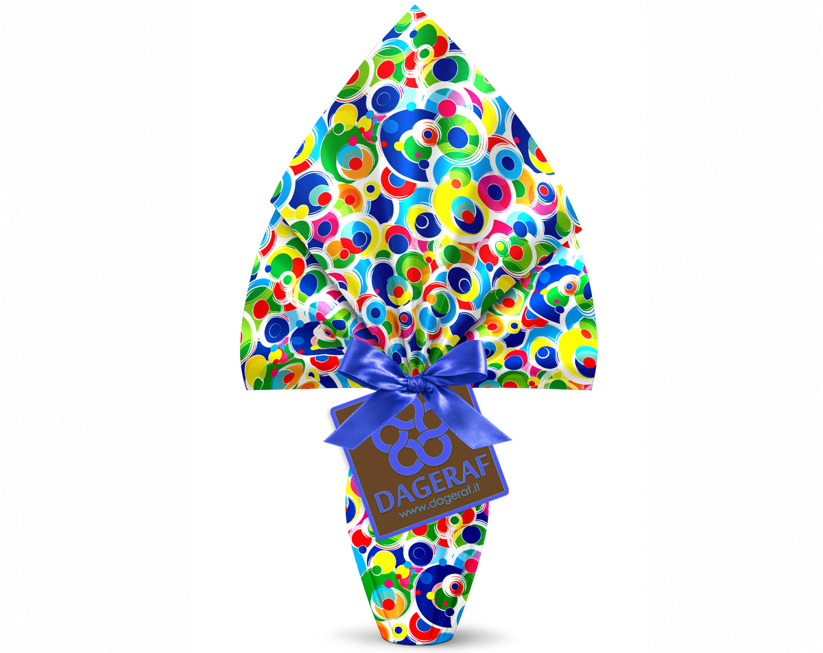 ENVOLTORIO DE HUEVOS DE PASCUA PPL 100X100 AZUL BRENTA METALIZADO