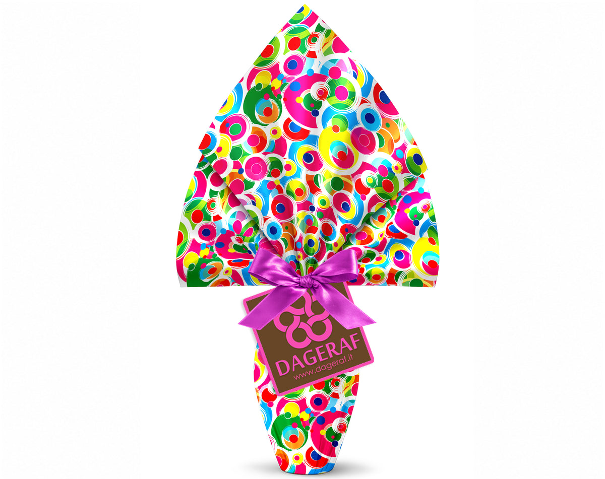 ENVOLTORIO DE HUEVOS DE PASCUA PPL 100X100 METALIZADO BRENTA FUCSIA
