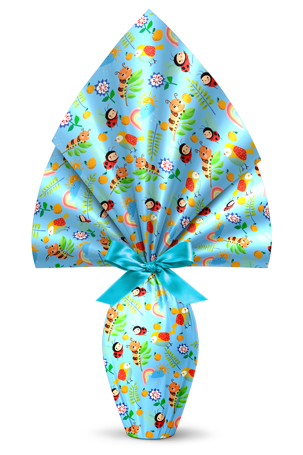 INCARTO PER UOVA DI PASQUA PPL 070X070 3 COLORI ASSORTITI TARO