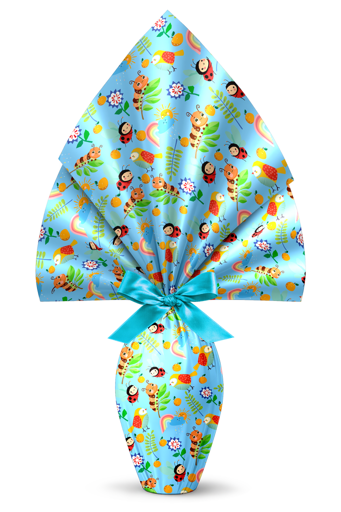 INCARTO PER UOVA DI PASQUA PPL 090X090 3 COLORI ASSORTITI TARO