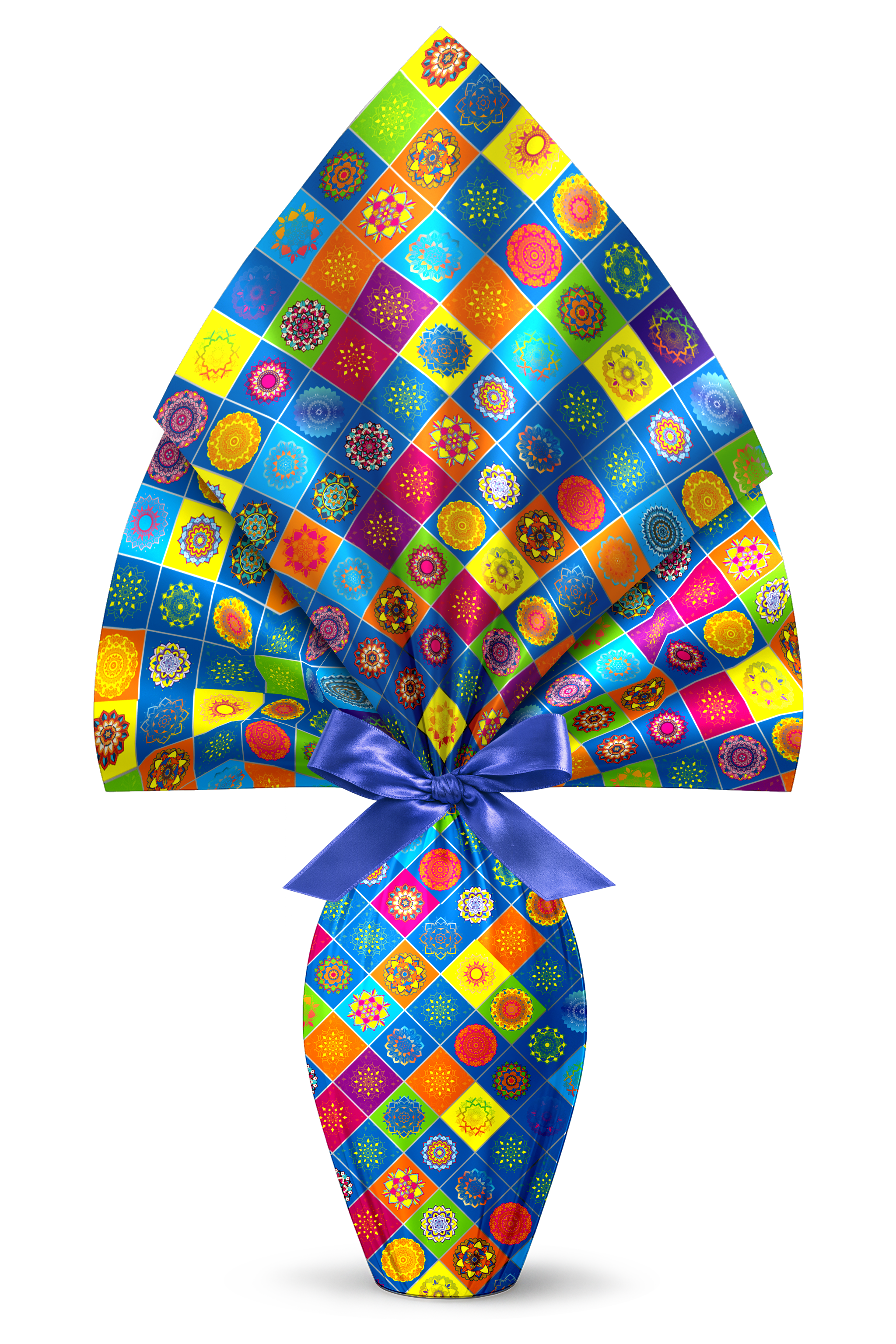 INCARTO PER UOVA DI PASQUA PPL 100X100 3 COLORI ASSORTITI BORMIDA