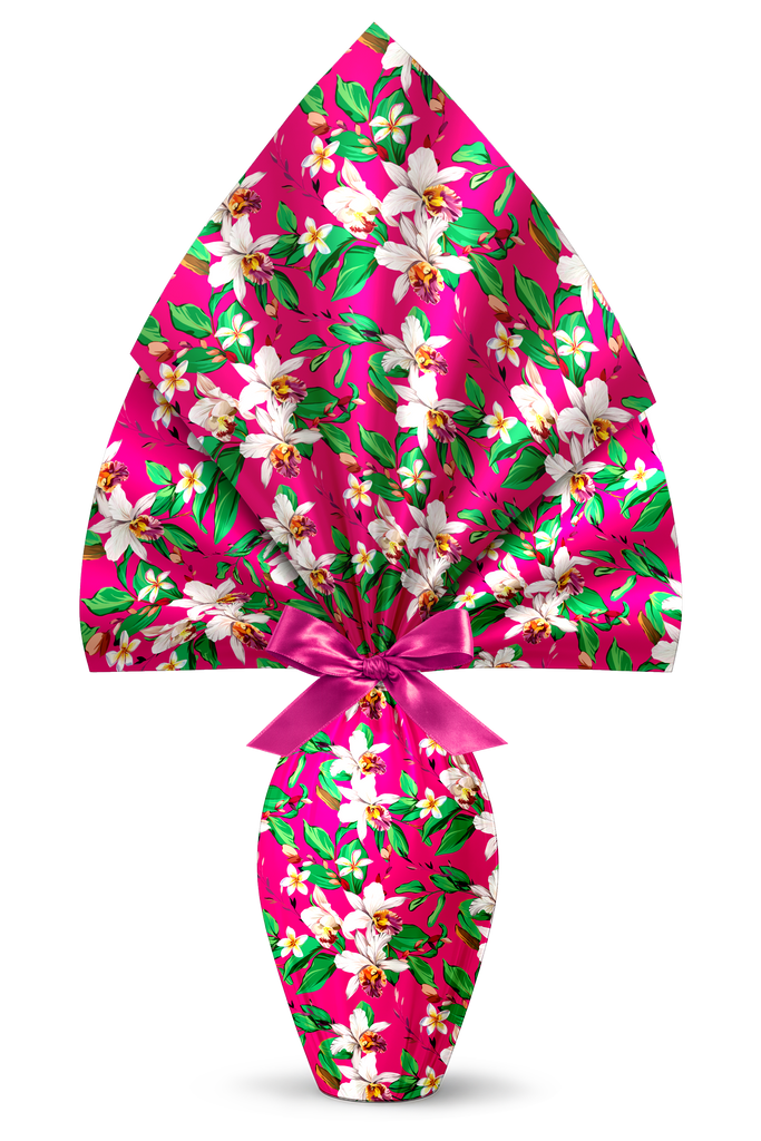 INCARTO PER UOVA DI PASQUA PPL 200X200 METALLIZZATO SECCHIA FUCSIA