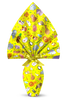 INCARTO PER UOVA DI PASQUA PPL 090X090 3 COLORI ASSORTITI NOCE