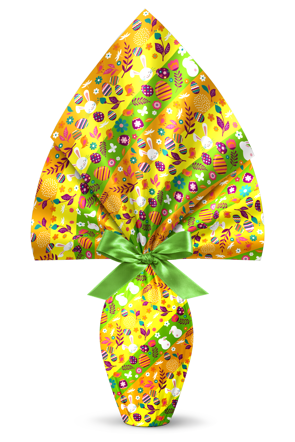 INCARTO PER UOVA DI PASQUA PPL 080X080 3 COLORI ASSORTITI OGLIO