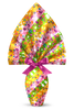 INCARTO PER UOVA DI PASQUA PPL 140X140 METALLIZZATO OGLIO ROSA