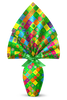 INCARTO PER UOVA DI PASQUA PPL 110X110 3 COLORI ASSORTITI BORMIDA