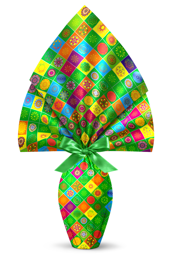 INCARTO PER UOVA DI PASQUA PPL 110X110 3 COLORI ASSORTITI BORMIDA