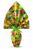 INCARTO PER UOVA DI PASQUA PPL 240X240 METALLIZZATO TROBBIA VERDE