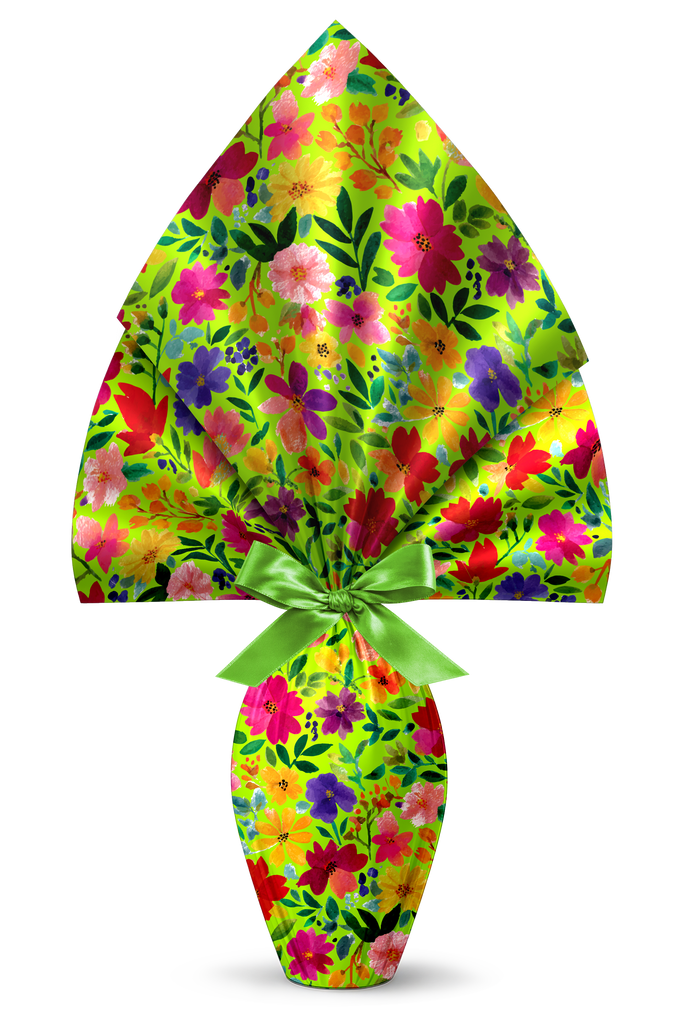 INCARTO PER UOVA DI PASQUA PPL 200X200 METALLIZZATO TROBBIA VERDE