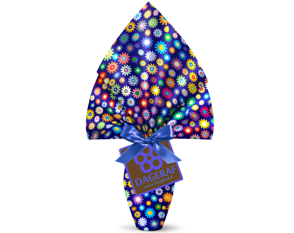 INCARTO PER UOVA DI PASQUA PPL 240X240 METALLIZZATO GIOIA BLU