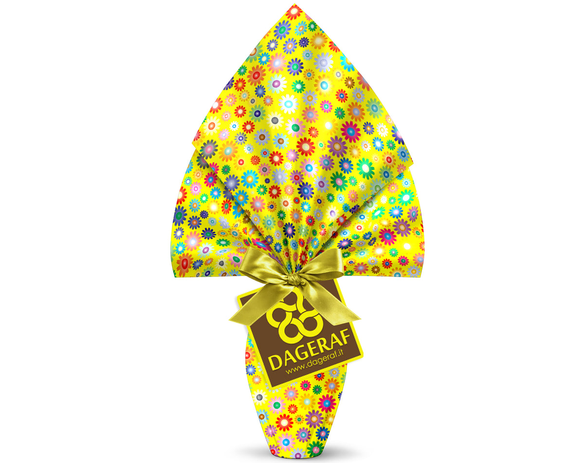INCARTO PER UOVA DI PASQUA PPL 240X240 METALLIZZATO GIOIA GIALLO
