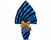 EMBALLAGE POUR ŒUFS DE PÂQUES PPL 180X180 SUPPORTER NOIR ET BLEU