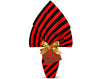 INCARTO PER UOVA DI PASQUA PPL 100X100 TIFOSO ROSSO NERO
