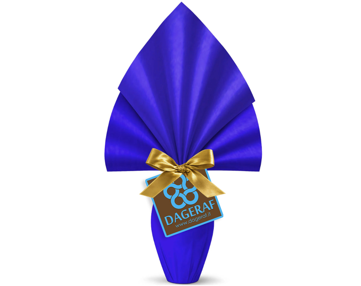 PPL PAASEIVERPAKKING 110X110 GEMETALLISEERD EFFEN BLAUW