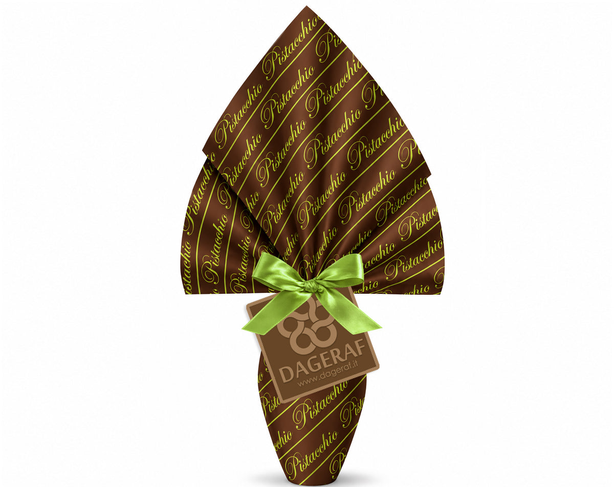 INCARTO PER UOVA DI PASQUA PPL 100X100 PERLATO PISTACCHIO MARRONE